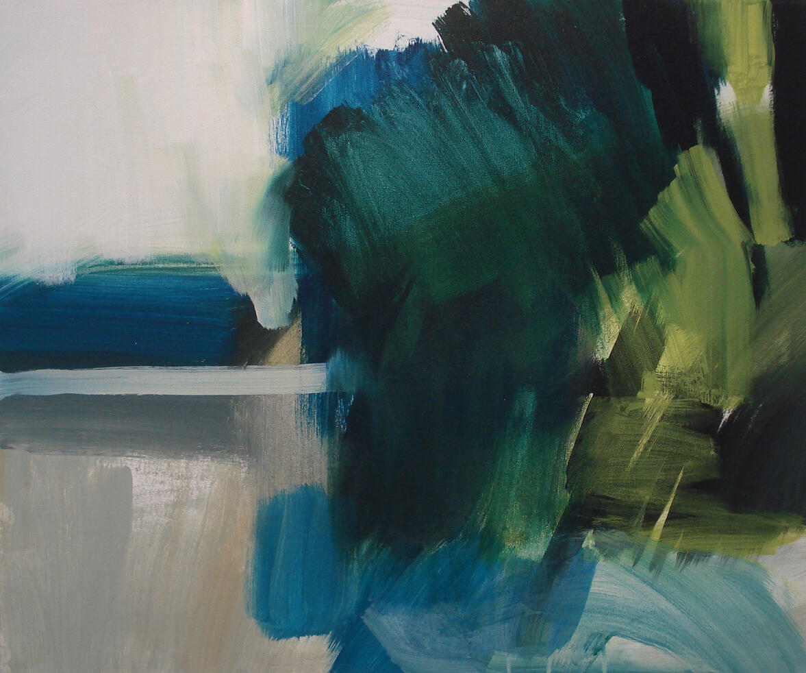 Branches Acrylic on canvas (framed) 60cm x 50cm SOLD